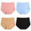 4 Dames Onderbroek Taille Elastisch L 1
