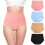 4 Dames Onderbroek Taille Elastisch L 4
