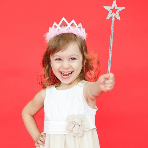 10Stk Kinder Kunststoff Sternförmig Deko 1