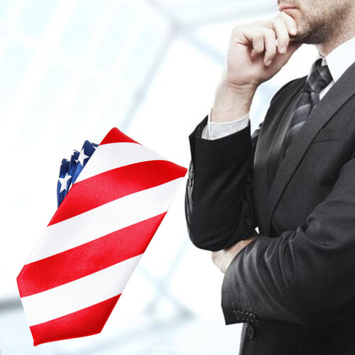 National Flag Print Strop Creatieve Man Dacron Strop Man 1