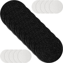 50 Pairs Rond Antislip Tapijtpad Voor Hardhouten Vloer