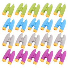 24 3D Potloodgummen Uitneembare Kinderen Gummen
