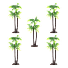 5 Stuks Model Kokospalmen Diorama Landschap (13 Cm)