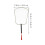 3 Witte Chinese Paddle Ventilatoren DIY Handbeschildering 2