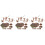 3 Sets Mini Primitieve Modellen Voor Decoratie 6