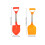4 Stuks Kinderen Graaf Schoppen Strand Speelgoed 3