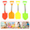 4 Stuks Kinderen Graaf Schoppen Strand Speelgoed 6