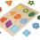1Set Educatieve Cartoon Jigsaw Voor 7