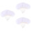 24 Diy Schilderen Fan Blanke Handventilator Tekenspeelgoed 6