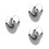 6 Realistische Valse Baard Cosplay Halloween Feest 4