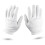Lichtgewicht Nylon Werkhandschoen 8 Paren Set Wit 1