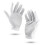 Lichtgewicht Nylon Werkhandschoen 8 Paren Set Wit 5