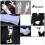 Lichtgewicht Nylon Werkhandschoen 8 Paren Set Wit 2