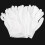 Lichtgewicht Nylon Werkhandschoen 8 Paren Set Wit 8