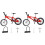 2 Sets Mini Mountainbike Legering Speelgoed Kinderen 3