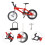 2 Sets Mini Mountainbike Legering Speelgoed Kinderen 10