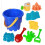 9St Strand Set Met Cartoon En Eimer 1