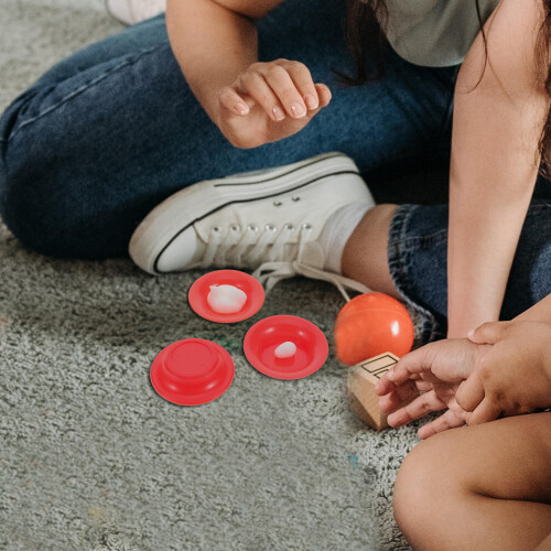 4 Sets Kleine Kinderen Plastic Vogel Uit Ei Cognitief Speelgoed 2