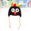 Thanksgiving Zuiveling Tijgermuts Gebreide Winter Hoed 4