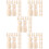 300 Stuks Ongeverfde Peg Voor Diy Projecten 10