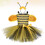 Bee Cosplay Mit Haar Für 7-8 Jährige 7