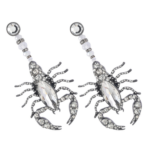 5Paare Schwarze Ohrringe Mit , Dangle Schmuck 1