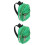 2Stk Mini Rucksack Mini Dekorativer Ornament 6