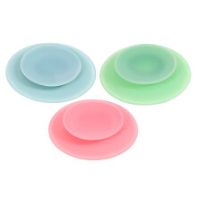 3 Stks Silicone Met Zuigzakjes Voor Baby's En Peuters