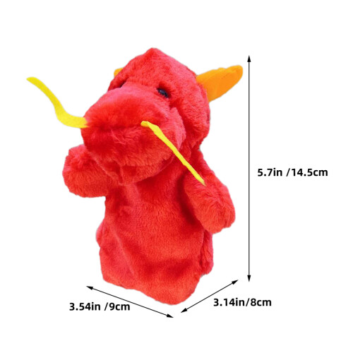 Dieren Handpop Cartoon Interactieve Vertelpop Speelgoed 2