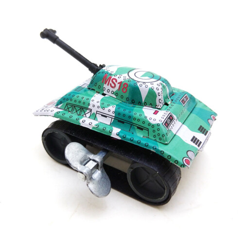 3Stk Vintage Panzer Modell Handwerk Lebensechtes Geschenk 2