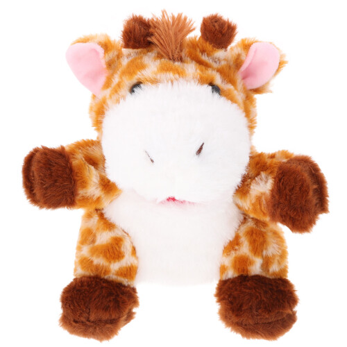 Handpop Giraffe Cartoon Dierenhandpop Interactief 2