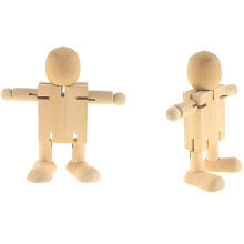4 Stuks Robot Speelgoed Met Beweegbare Gewrichten Voor Kinderen