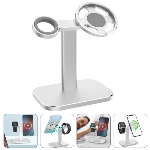 Wireless Phone Charger Stand Multi-Funktionale Ladestation Halter 2