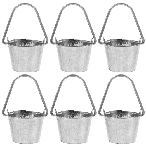 30 . Eisen Eimer Modell Für Puppenhaus Und Garten 1