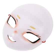 2Stk Bühnenmaske Katzenstil Kunststoff Für Cosplay Party