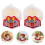 1 Paar Bear Chinees Stijl Traditioneel Accessoire 9
