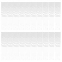 50Stk Transparente Krawattenhüllen Für