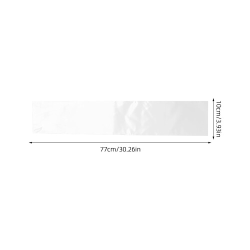 50Stk Transparente Krawattenhüllen Für 1