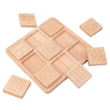 2 Sets Match Board Für Kleinkinder, Tastsensibles Gelenkbrett Spielzeug