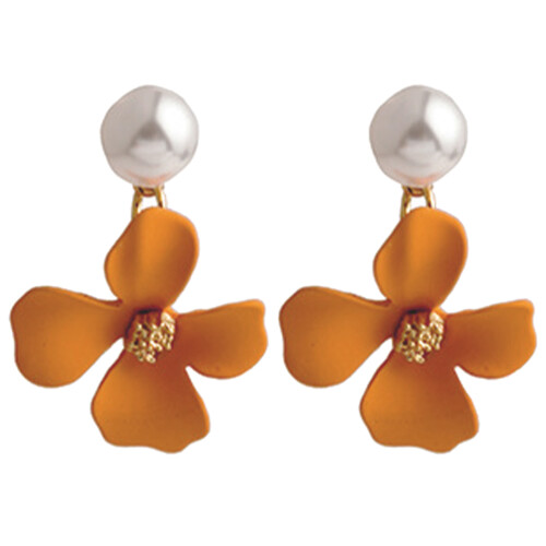 1Paar -Perlenohrringe Damen Schmuck Für 1