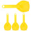 4 Stuks Kids Strand Schoppen Speelgoed Spade 7