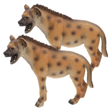 4 Realistische Hyäne Figurine Aus Kunststoff Für Lernen Und