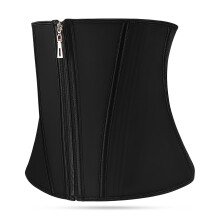 Corset Shapewear Bauchkontrolle Taille Schnürer Mit Reißverschluss L