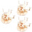 3 Sets Unfertiges Holz Sonnensystem Modell Diy Dreidimensional 8