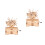 2Sets DIY Holz Puzzle 3D Handkurbel Beige 4