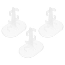 6 Unidades De Soportes Para De Muñecas Transparentes