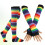 2Stk Regenbogen Stripes Set Für Frauen 3