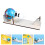 2 Sets Holz Mond Erde Bastelbogen Für Kinder 7