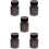 5 Unidades Mini Botella Con Hojas Simuladas Decoración 10