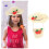 Kinder Sonnenschutz Hut Stroh Beige 1 Set 5